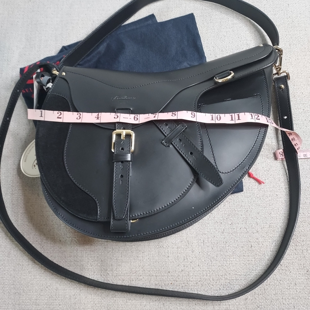 Boldrini Classic saddle bag-all leather - Picture 10 of 16